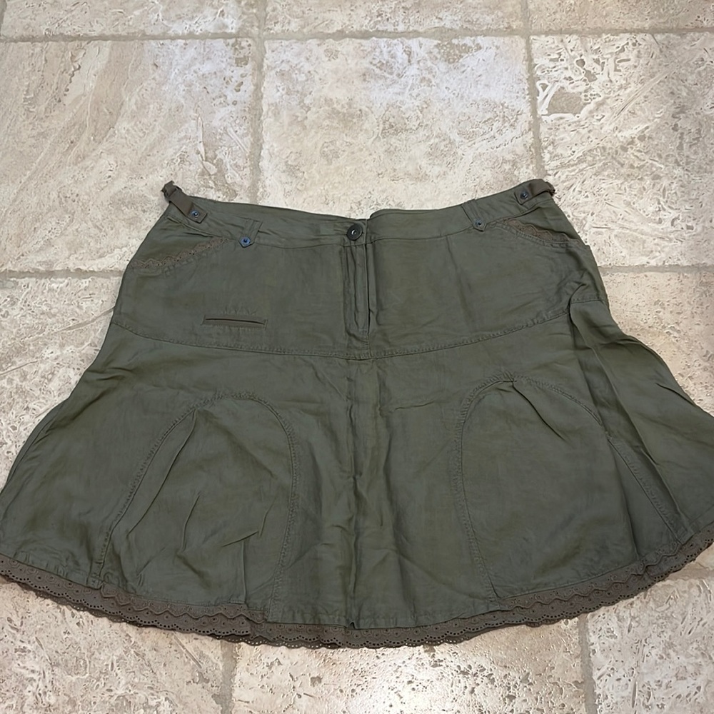 MXM women’s olive green skirt.size 20